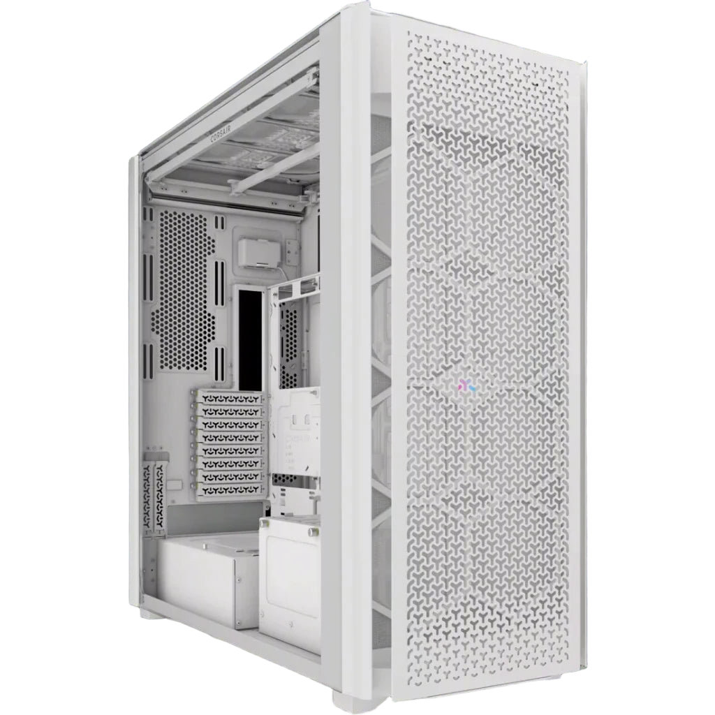 Case with a white background