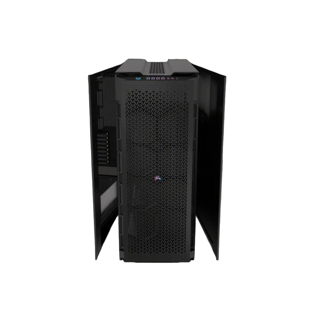 Case with a white background