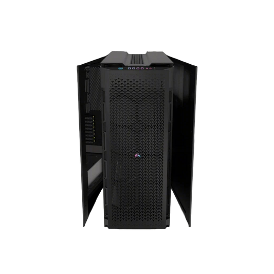 Case with a white background