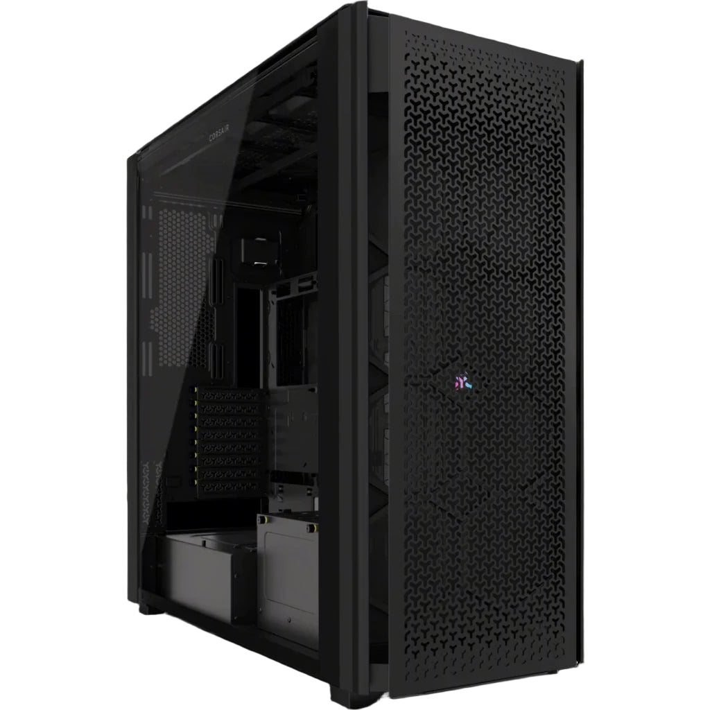 case with a white background