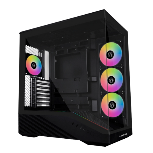 Case with a white background