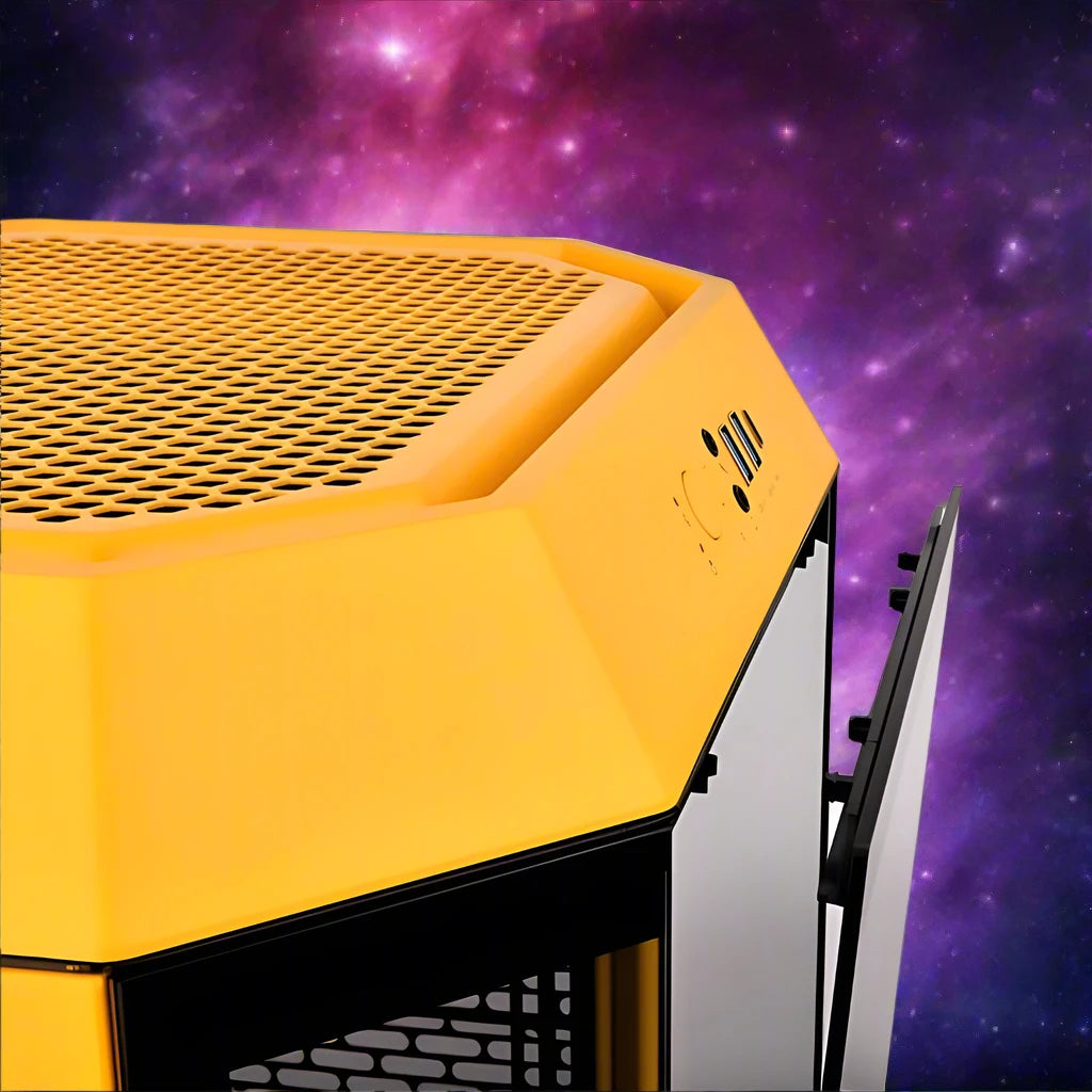 This bespoke PC has a pedigree of unparalleled performance and solid built quality. With a Top-End Intel CPU, ample latest-generation RAM paired with the fastest PCIe SSD and an amazing GPU, this machine delivers exactly what you expect. It also carries quite a flair with attention to cosmetics like an LCD Display liquid cooler and solid colour theme. Auriga is the 'Genie's Lamp', which makes your wish come true.