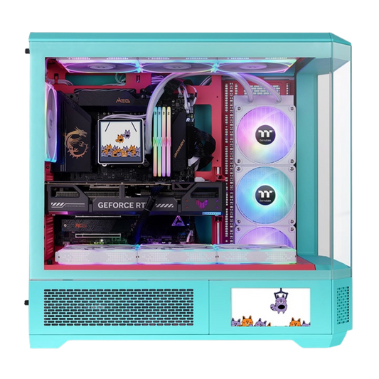 Case with a white background