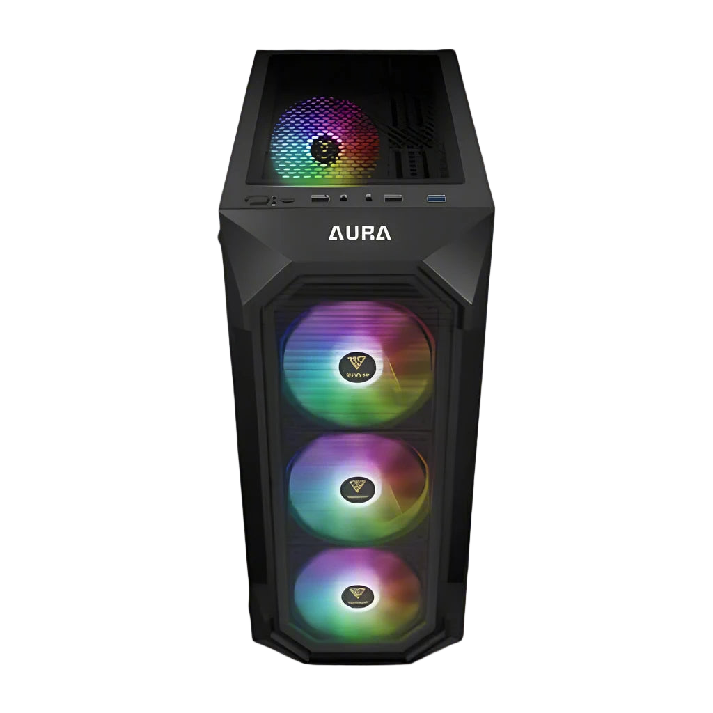 Case with a white background