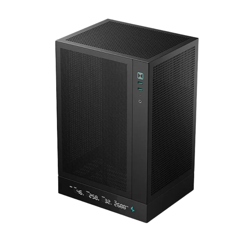 Case with a white background