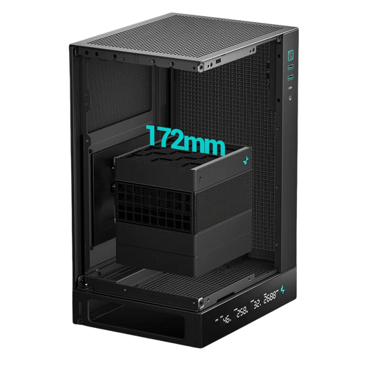 Case with a white background