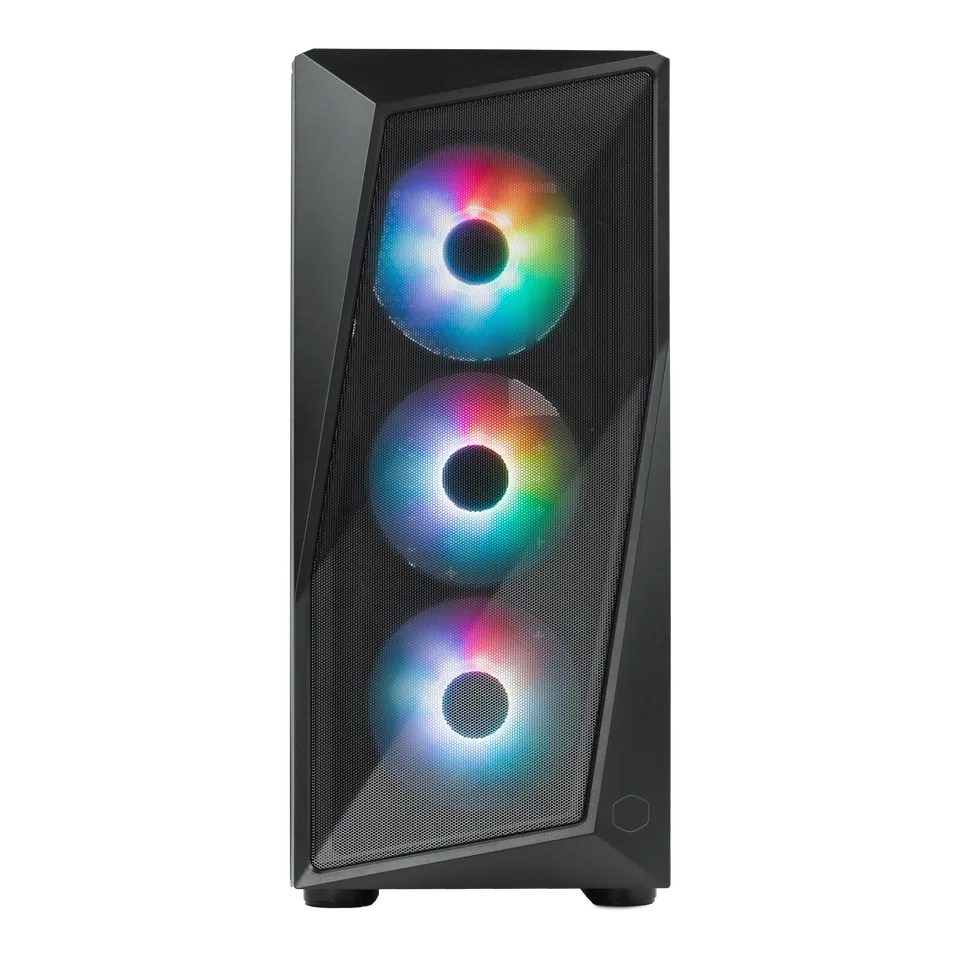 Case with a white background