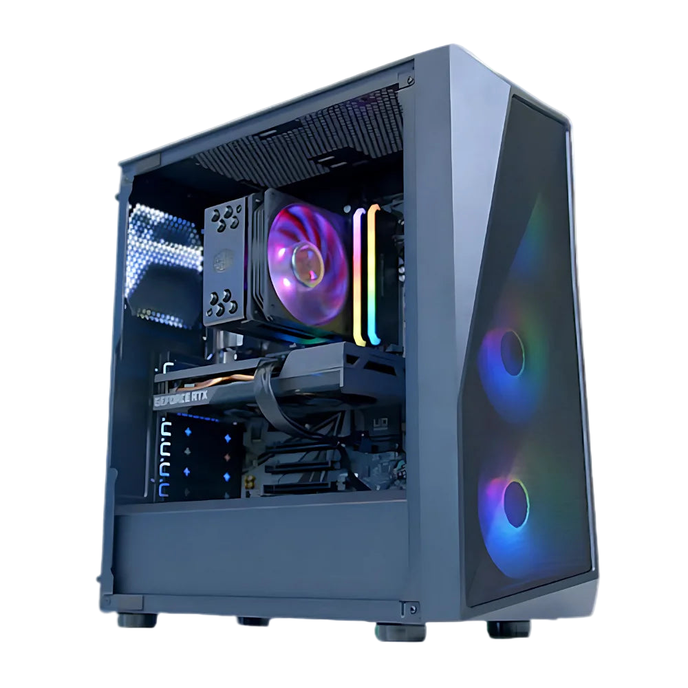 Case with a white background
