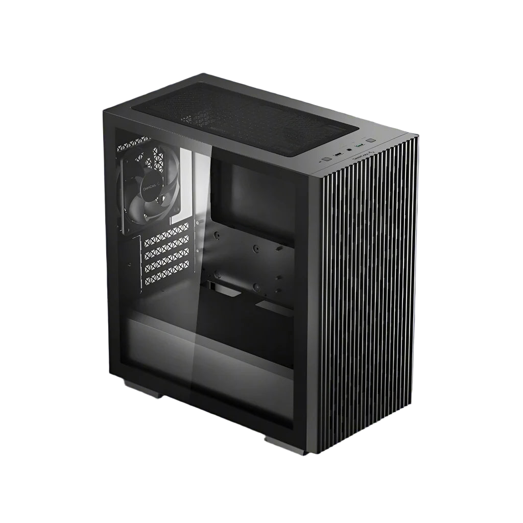 Case with a white background