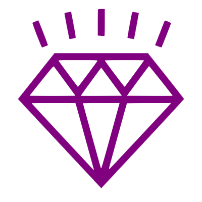 premium purple diamond
