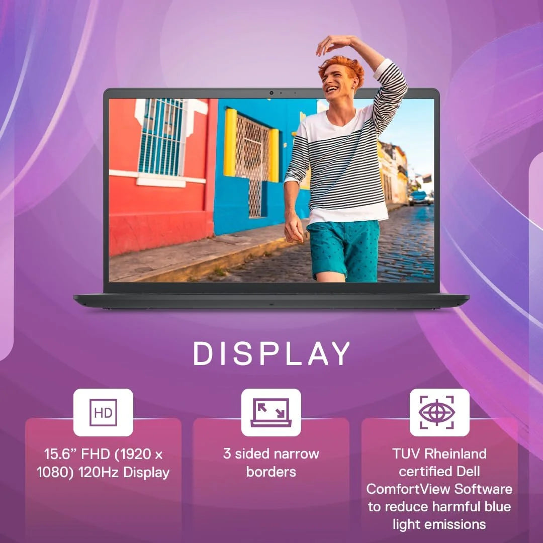 Dell AMD Ryzen 3 7K Series Home & Office Laptop with 1TB SSD | 8GB RAM