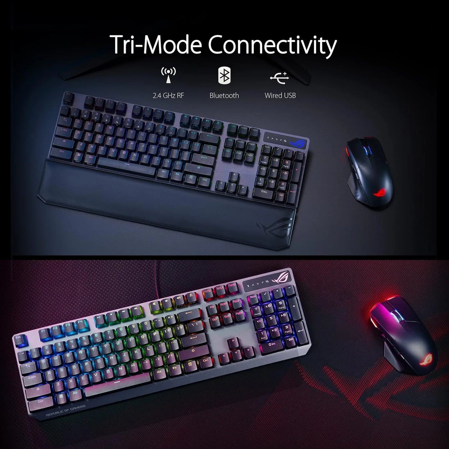 ROG Strix Scope NX RGB Wireless Deluxe Gaming Mechanical Keyboard