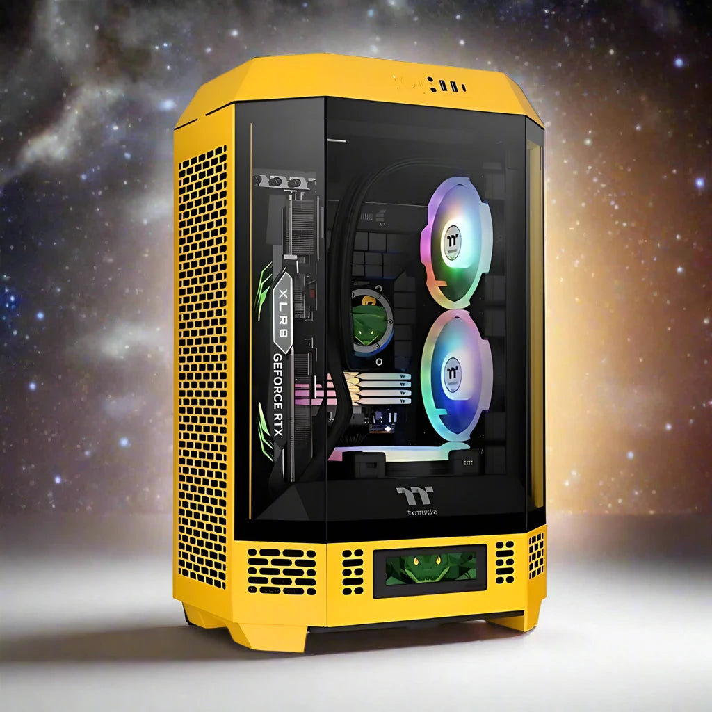 This bespoke PC has a pedigree of unparalleled performance and solid built quality. With a Top-End Intel CPU, ample latest-generation RAM paired with the fastest PCIe SSD and an amazing GPU, this machine delivers exactly what you expect. It also carries quite a flair with attention to cosmetics like an LCD Display liquid cooler and solid colour theme. Auriga is the 'Genie's Lamp', which makes your wish come true.