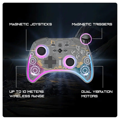 Cosmic Byte Stellaris Tri-Mode Wireless-Bluetooth-Wired Controller for PC, iOS, Android