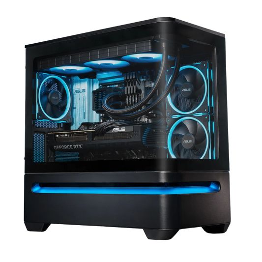 Codename 'orbital strike', this weapon is capable of eliminating everything you point it at. This is more of a workstation than a gaming rig but enables smooth 4K gaming as well. It's up to you to decide what task you want to strike with the godly power of Draco. Having the power of kinetic bombardment is no joke.