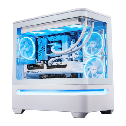 Case with a white background