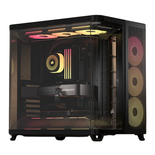 Case with a white background