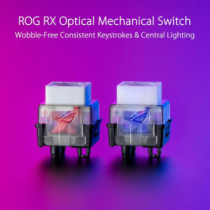 ROG Claymore II Mechanical Keyboard ROG RX Optical Switches