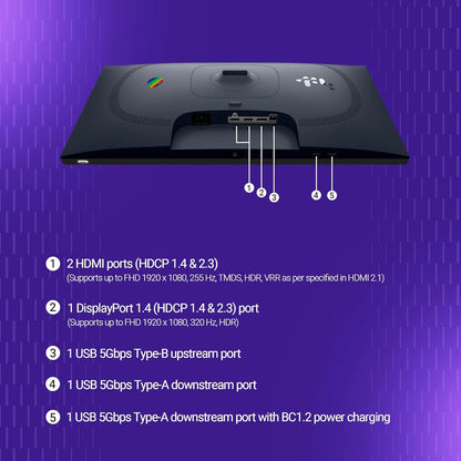 डेल 24-इंच 100Hz FHD मॉनिटर