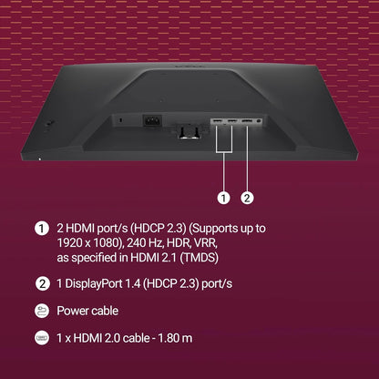 डेल 24-इंच 100Hz FHD मॉनिटर