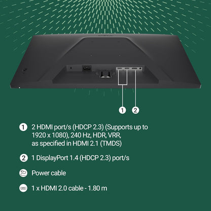 डेल 24-इंच 100Hz FHD मॉनिटर