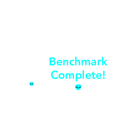 benchmark stress test gaming pc and home and office systems icon