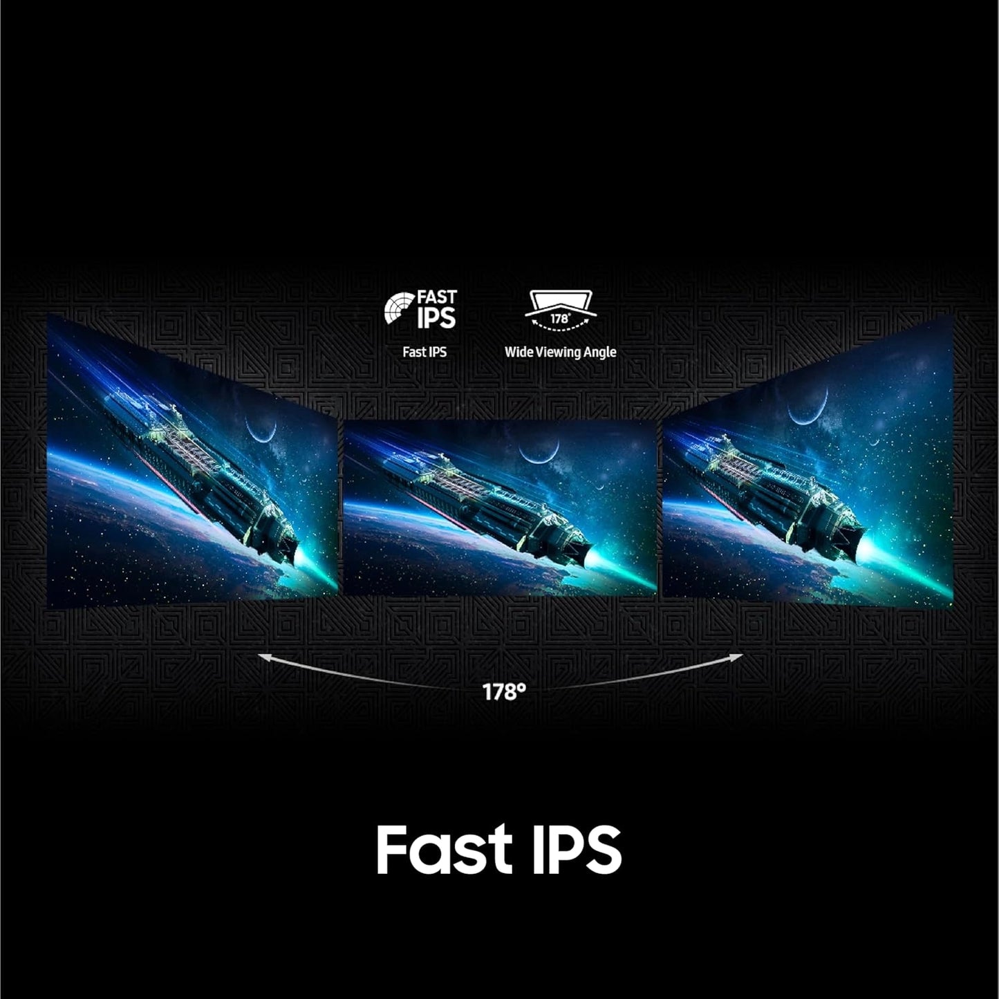 Samsung 27-inch Odyssey G5 QHD Fast IPS Gaming Monitor 180Hz