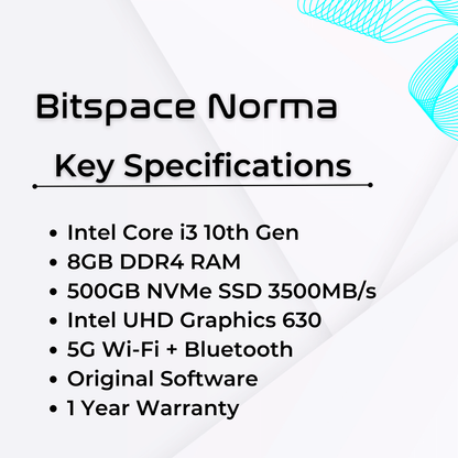 Norma (Intel i3 10th Gen)