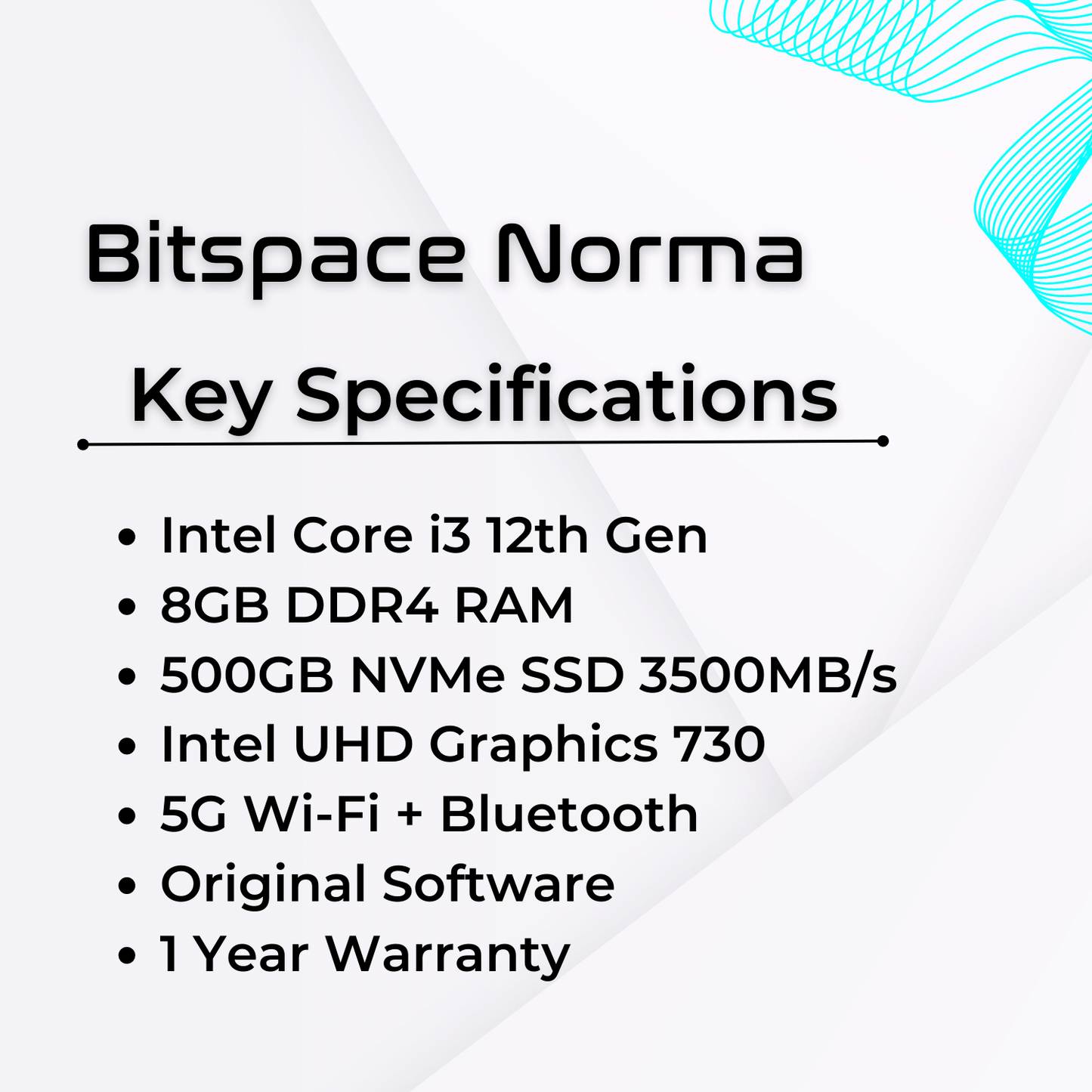 Norma (Intel i3 12th Gen)
